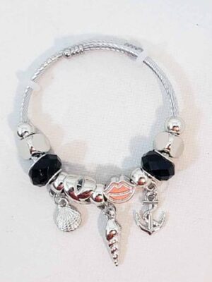 Pulsera estilo PANDORA  - CARACOLES