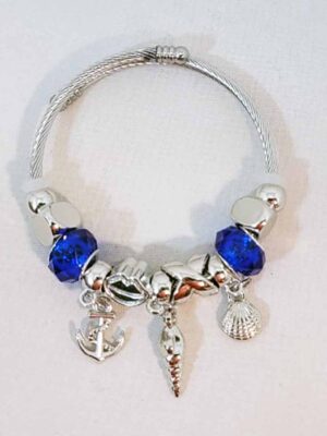 Pulsera estilo PANDORA  - CARACOLES